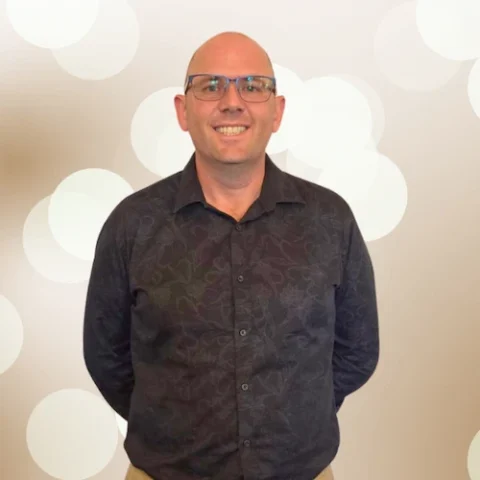 Portrait of a Glenfield Baptist Church leadership team member.