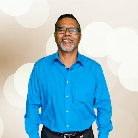 Portrait of a Glenfield Baptist Church leadership team member.