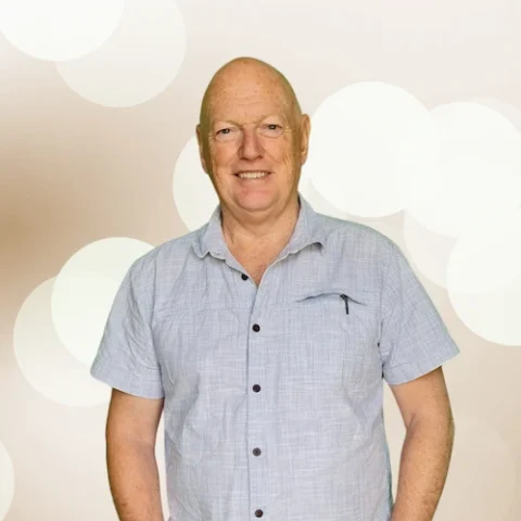 Portrait of a Glenfield Baptist Church leadership team member.