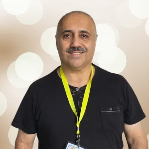 Portrait of a Glenfield Baptist Church leadership team member.